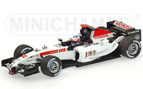 Amazon | ミニチャンプス 1/43 B.A.R. ホンダ 007 2005 F1#3 J